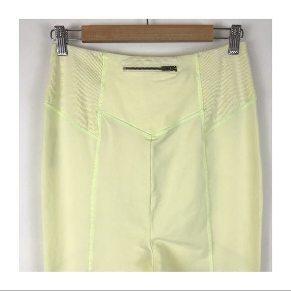 NWOT Free People Movement Windy River Leggings in Lime Size XS - Picture 12 of 15